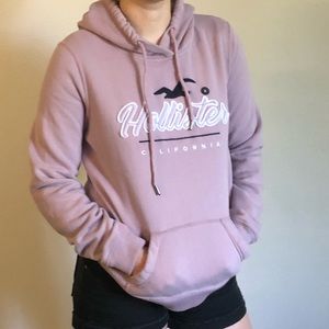 Lavender Hollister hoody